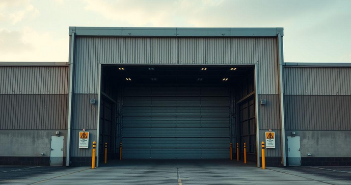 Porta de aço para galpão: resistência e segurança para seu espaço industrial Porta de aço para galpão: resistência e segurança para seu espaço industrial