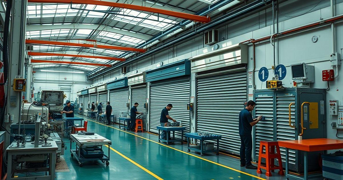 Descubra como a Fábrica de Portas de Enrolar Automáticas Revoluciona Seu Espaço