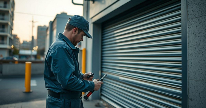Manutenção de Porta de Aço de Enrolar para Durabilidade e Segurança